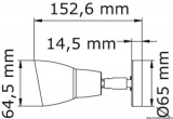 LED-Strahler LED-Anzahl 12 SMD hochglanzpoliert