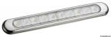LED Aufbau-Deckenleuchte Edelstahl AISI 316, poliert 238x34x8,4 mm