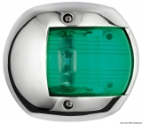 Compact LED Navigationslicht Edelstahl 112,5 Grad rechts 12V