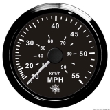 Geschwindigkeitsmesser Anzeige schwarz - Blende schwarz 0 bis 55 MPH