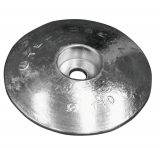 Ruderblatt und Trimm Anode schwere Ausfhrung Durchmesser 110mm Aluminium