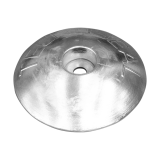 Trimm und Ruderblatt Anode Durchmesser 140mm Magnesium mit Stahleinsatz