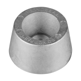 Plattenanode Anodes Vetus round anode with steel insert Durchmesser 78 H45 Magnesium