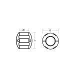 Wellenanode Standard shaft anodes Magnesium Welle 31,8mm