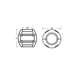 Wellenanode Standard shaft anodes Magnesium Welle 63,5mm