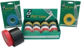 PVC Tape Isolieren von Elektrik Flammhemmend Breite 19mm Farbe wei