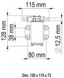 Dieselpumpe UP2  12V  Kapazitt 10 l/min