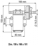 Dieselpumpe UP3  12V  Kapazitt 15 l/min