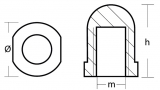 Renault Propelleranode fr Welle 22-25mm Magnesium