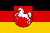 Flagge Niedersachsen 200 x 300mm