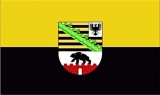 Flagge Sachsen-Anhalt 200 x 300mm