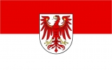 Flagge Brandenburg 400 x 600mm