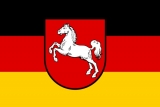 Flagge Niedersachsen 400 x 600mm