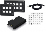 Touch Control elektrische Schalttafel 6 Schalter
