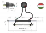 Hydrodrive MF90W Auenborder Hydrauliksystem fr Motoren bis 90 PS