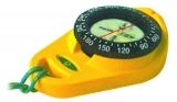 Handkompass mit Gummiarmierung Orion gelb