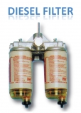 Dieselfilter Spin-On Filter, doppelt, umschaltbar  454L/h