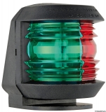Navigationslicht Utility Compact zur Deckmontage, zweifarbig rot und grn, schwarz 2 x 112,5 Grad