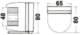 Navigationslicht aus der Serie UTILITY 77mit Montagewinkel , Hecklicht