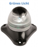 LED Navigationsbeleuchtung Sphera ll bis 20m, schwarz, grnes Licht 360