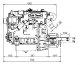 Dieselmotor Sole Mini 29 mit 3 Zylindern 27,2 PS mit TMC 40 Wendegetriebe 2.60